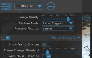 Mobile Settings Panel
