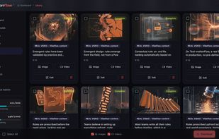 View and manage all animations for your project with batch generation controls