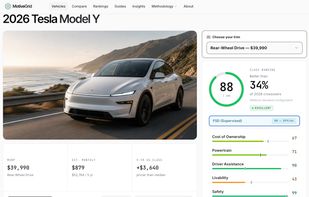 Vehicle detail page