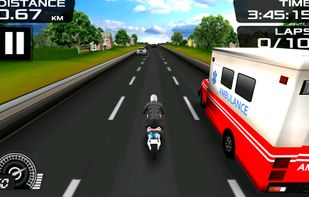 MotoRaceImpact3D screenshot 3