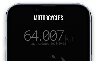 Homescreen - motorcycles & status