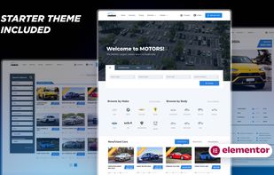 Build a website within minutes with a ready-made Starter theme in the Plugin