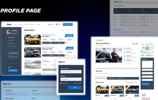 Create a custom profile page