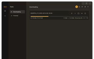 Motrix Next screenshot 1