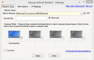 Mouse without Borders screenshot 2