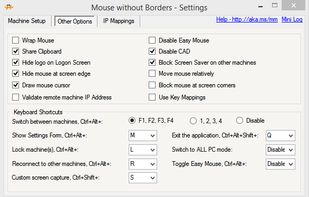 Mouse without Borders screenshot 3