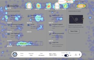 Mouseflow screenshot 1