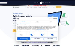 Mouseflow screenshot 1