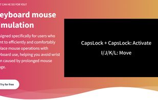 Mouseless - Keyboard Control screenshot 1