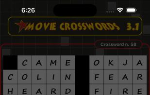 Movie Crosswords screenshot 1