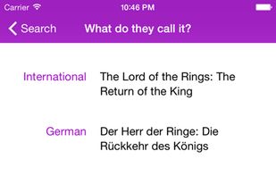 MovieDict screenshot 3