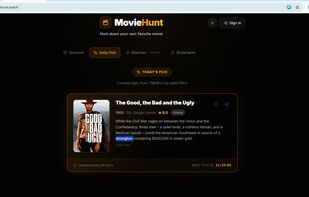 MovieHunt screenshot 2