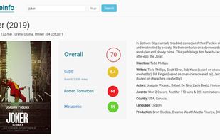 MovieInfo screenshot 1