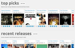 MovieLens helps you find movies you will like. Rate movies to build a custom taste profile, then MovieLens recommends other movies for you to watch.