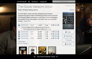 Movie torrents result page