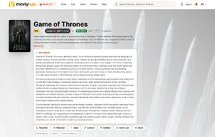 TV show details with ratings, seasons, episodes and streaming availability in light mode