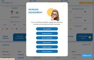 Increase the engagement with your customers.