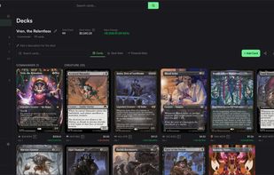 MoxMythic Magic: The Gathering Deck Builder