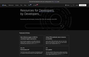 MDN Web Docs screenshot 1
