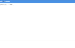 Mozilla Pastebin screenshot 1