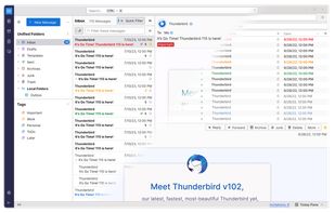 Thunderbird screenshot 1