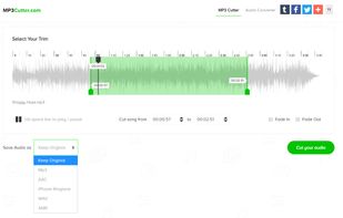Mp3 cutter editor