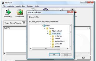 MP3Gain screenshot 2