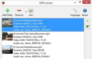 MP4Tools screenshot 1