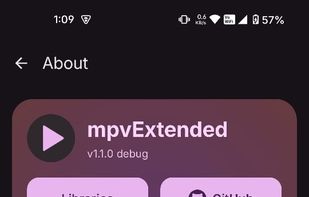 mpvExtended screenshot 1