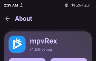 mpvRex screenshot 2