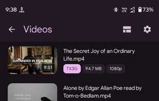 mpvRx screenshot 1