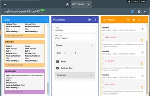 MQTT Board screenshot 1