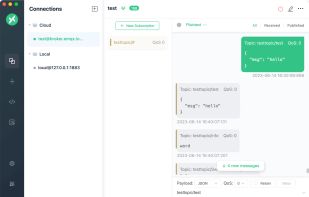 MQTTX screenshot 1