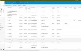 Order entry as a table
