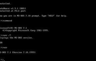 MS-DOS screenshot 1