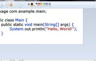 MS Paint IDE screenshot 3