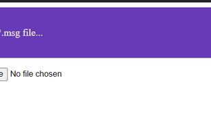 MSG Reader screenshot 1