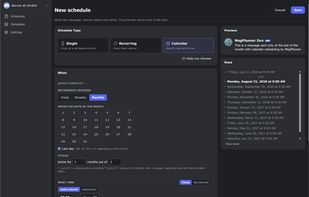 MsgPlanner screenshot 3