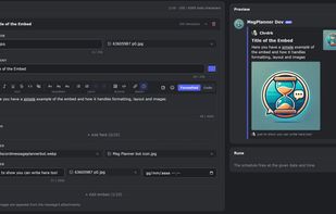 MsgPlanner screenshot 2