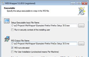 MSI Wrapper screenshot 1