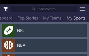 MSN Sport screenshot 3