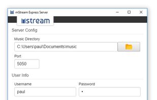 mStream screenshot 1