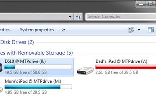 MTPdrive screenshot 1