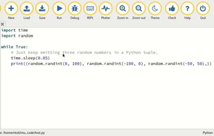 Mu Editor screenshot 1
