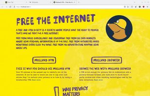 Mullvad Browser screenshot 1