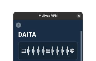Mullvad VPN screenshot 2