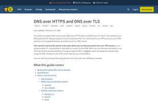 Mullvad DNS screenshot 1