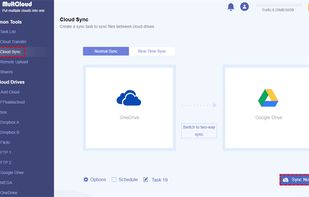 MultCloud screenshot 3