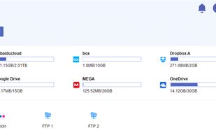 MultCloud screenshot 1
