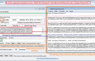 Multi One Password - Final Password Generation Process